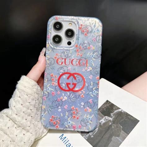 pink gucci print phone case|Gucci iphone 13 case.